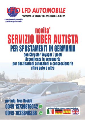 Servizio Uber in Germania